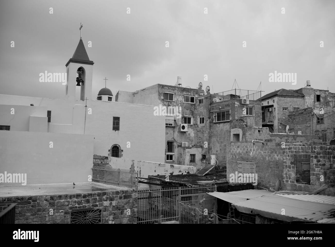 Chiesa di San Giovanni Battista, Akko, Israele Foto Stock