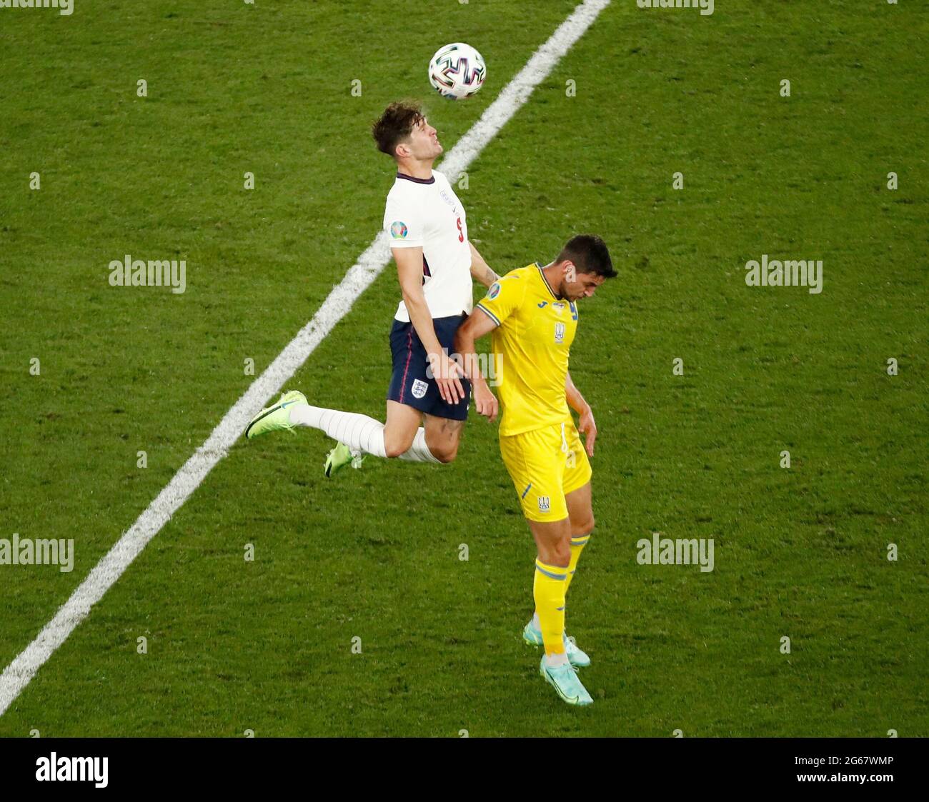 Calcio Calcio - Euro 2020 - quarto finale - Ucraina contro Inghilterra - Stadio Olimpico, Roma ...