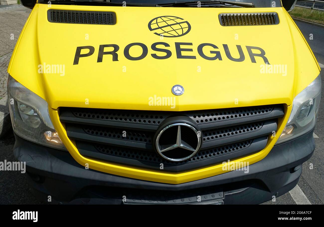 Automobile di Prosegur, Berlino, Germania Foto Stock