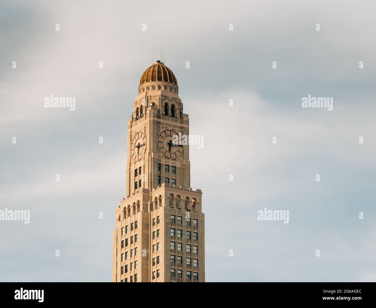Williamsburgh Savings Bank Tower, nel centro di Brooklyn, New York City Foto Stock