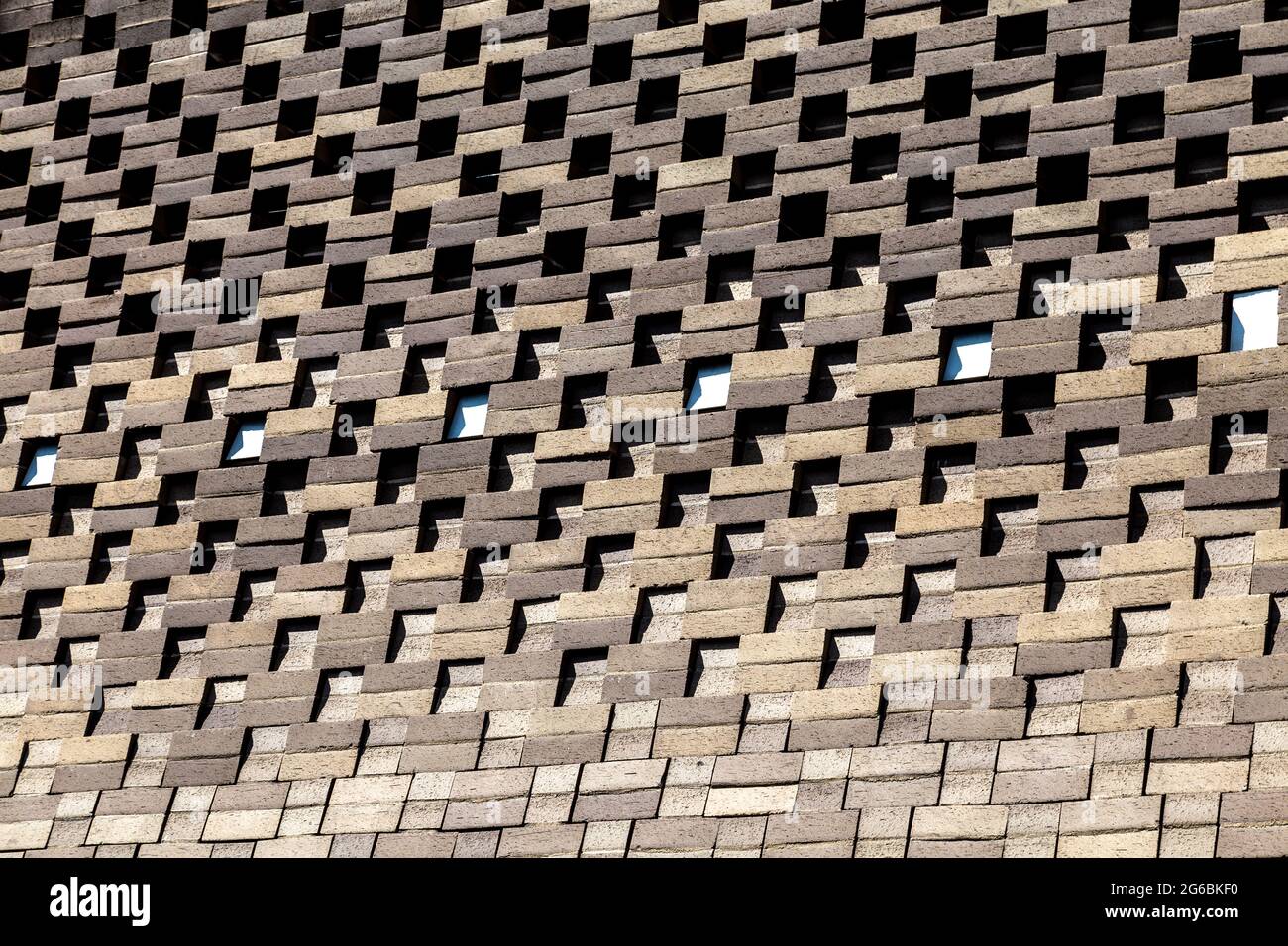 Esterno del Tate Modern Blavatnik Building, Bankside, Londra, Regno Unito Foto Stock
