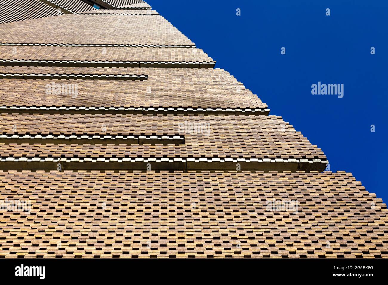 Esterno del Tate Modern Blavatnik Building, Bankside, Londra, Regno Unito Foto Stock