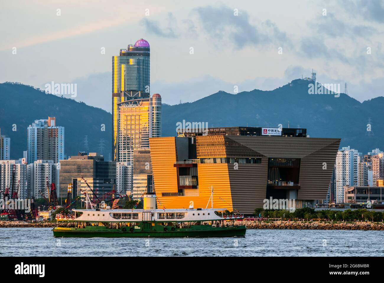 Il Museo del Palazzo di Hong Kong, West Kowloon Cultural District, sarà sviluppato in uno dei più grandi quartieri culturali del mondo, che unisce arte, edu Foto Stock