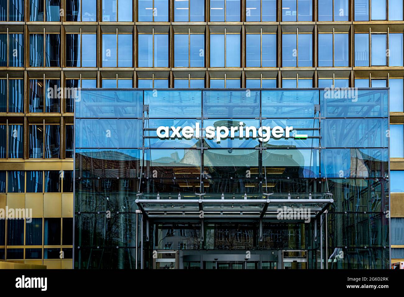 Axel Springer Publishing House a Berlino Foto Stock