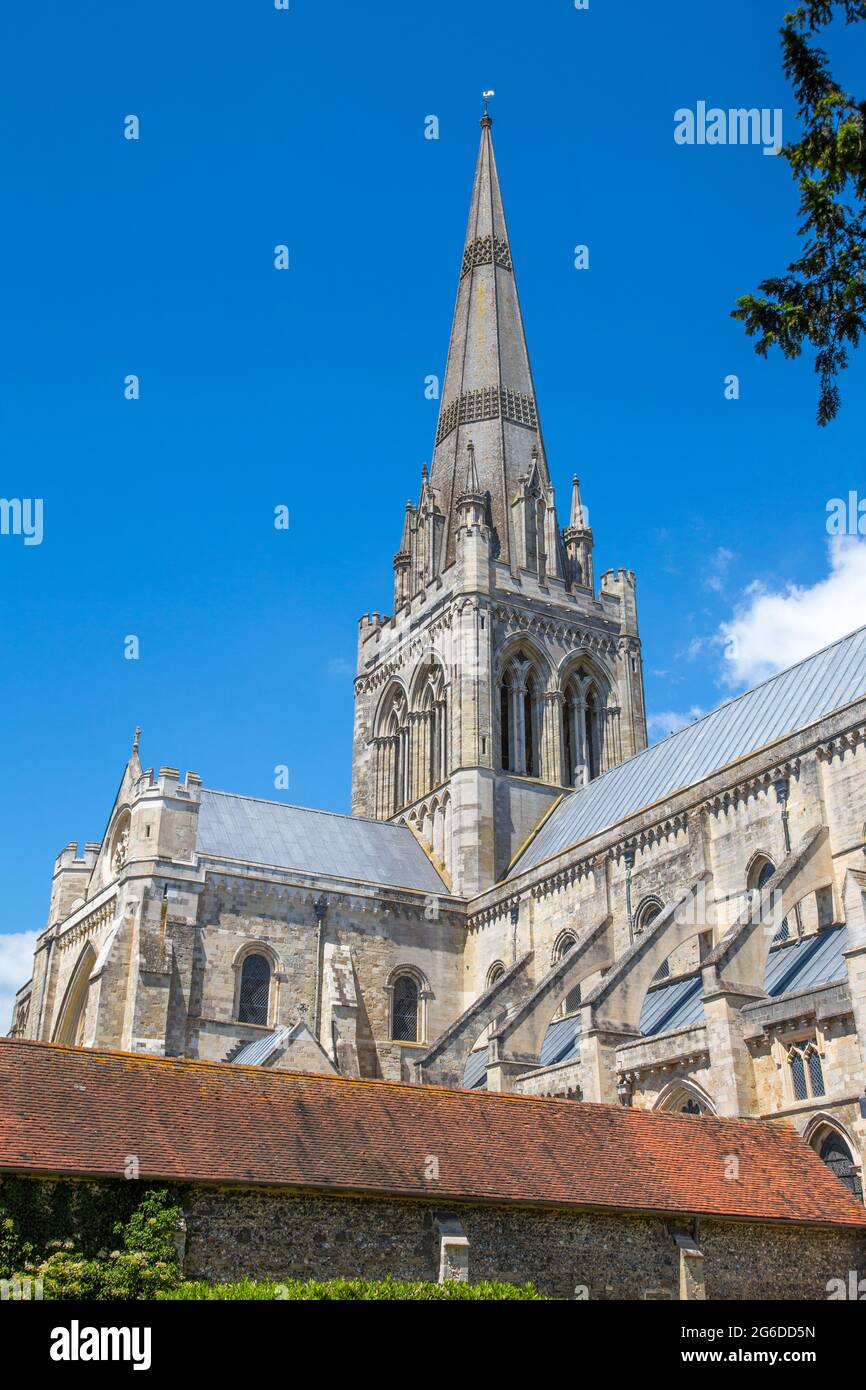 Cattedrale di Chichester, Chichester, West Sussex Foto Stock