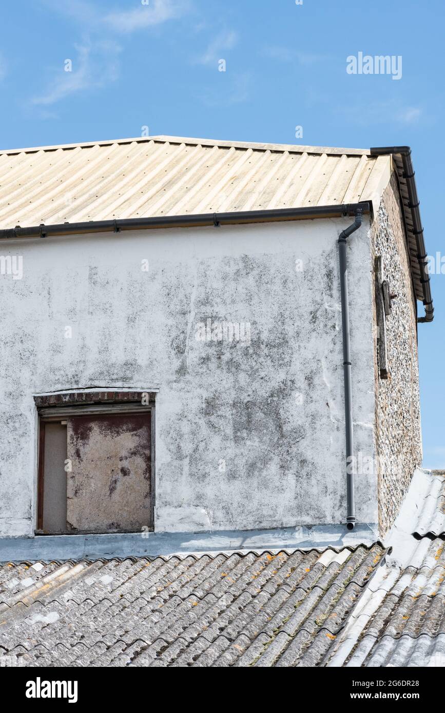 Particolare di un edificio a Littlehampton Foto Stock