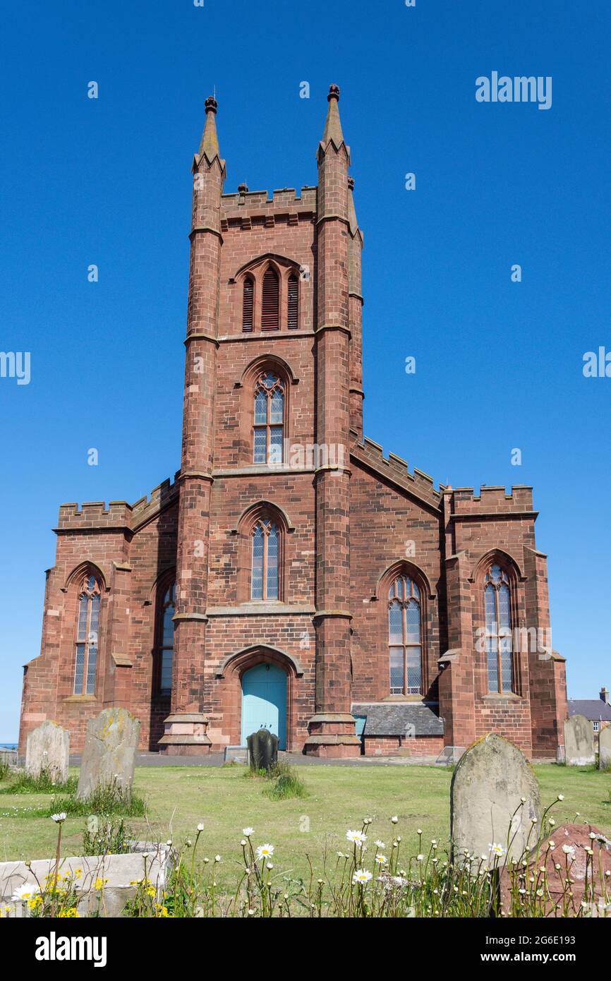 Chiesa di Scozia, Queen's Road, Dunbar, East Lothian, Scozia, Regno Unito Foto Stock