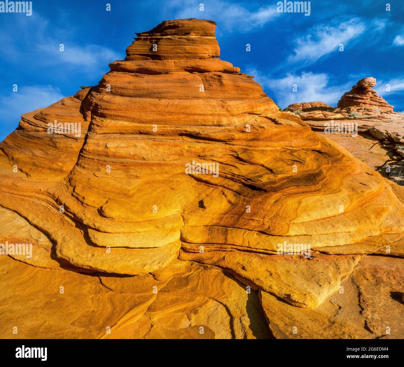 Formazioni di arenaria, Grand Staircase-Escalante National Monument, Utah Foto Stock