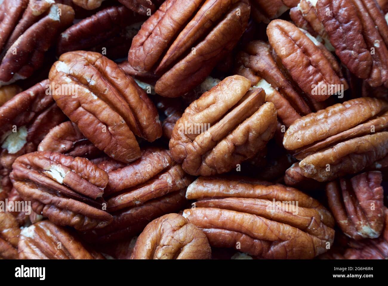 Noci sgusciate Foto Stock