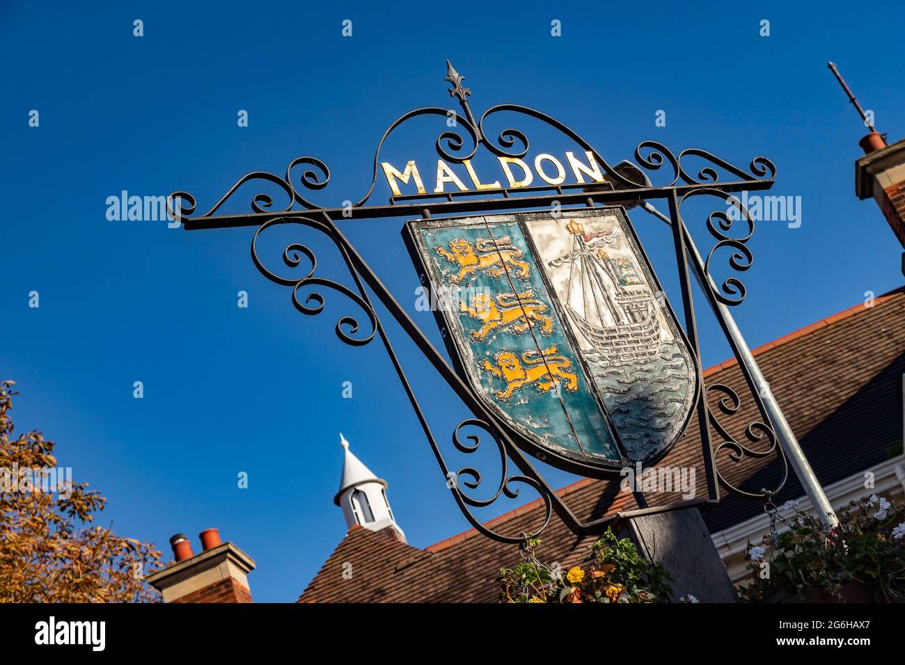 Maldon, Essex, Inghilterra, Regno Unito, fotografia locale Foto Stock