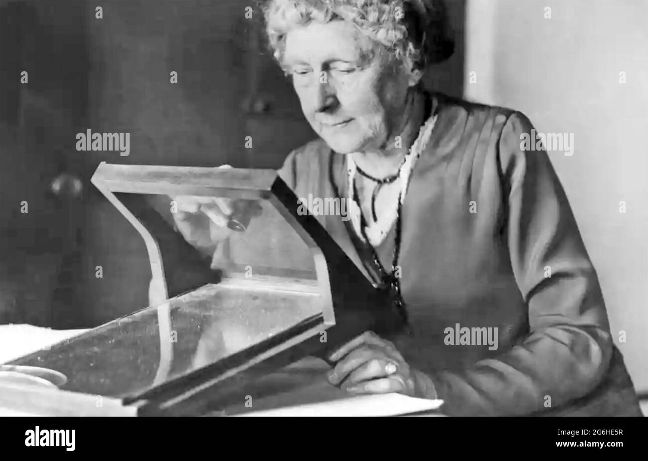 ANNIE JUMP CANNON (1863-1941) astronomo e suffragista americano. Circa 1920 Foto Stock