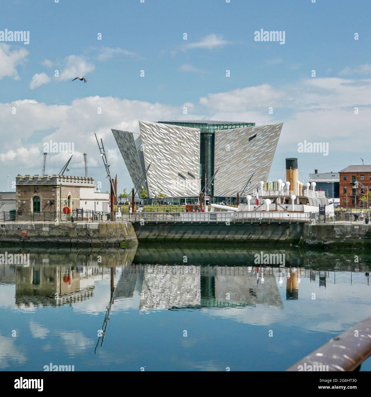 Vista su Belfast 2021 Foto Stock