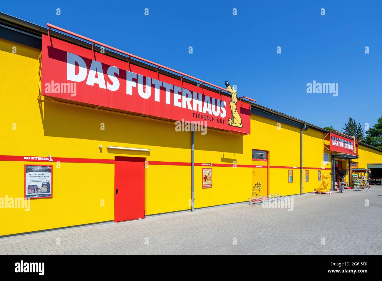 Das Futterhaus negozio di forniture per animali a Kiel, Germania Foto Stock
