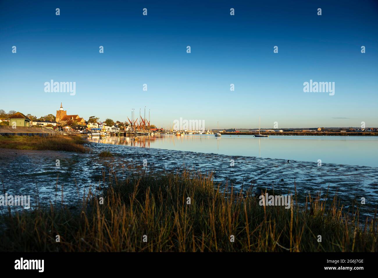 Maldon, Essex, Inghilterra, Regno Unito, fotografia locale Foto Stock