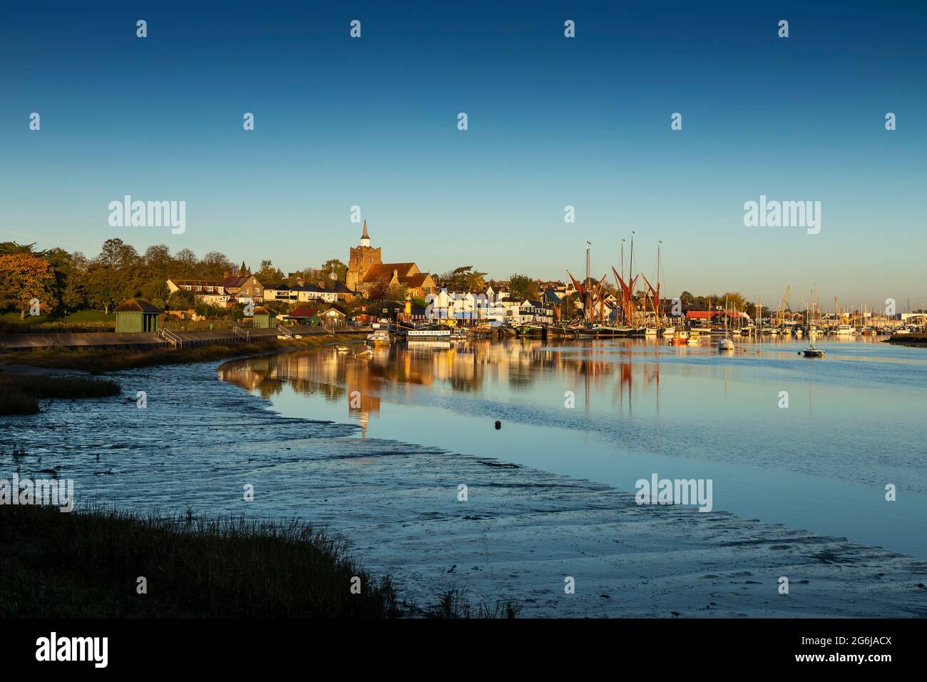 Maldon, Essex, Inghilterra, Regno Unito, fotografia locale Foto Stock