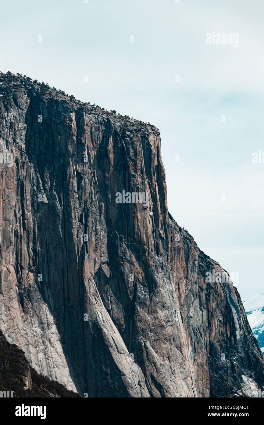 Il grande El Capitan, Parco Nazionale Yosemite Foto Stock