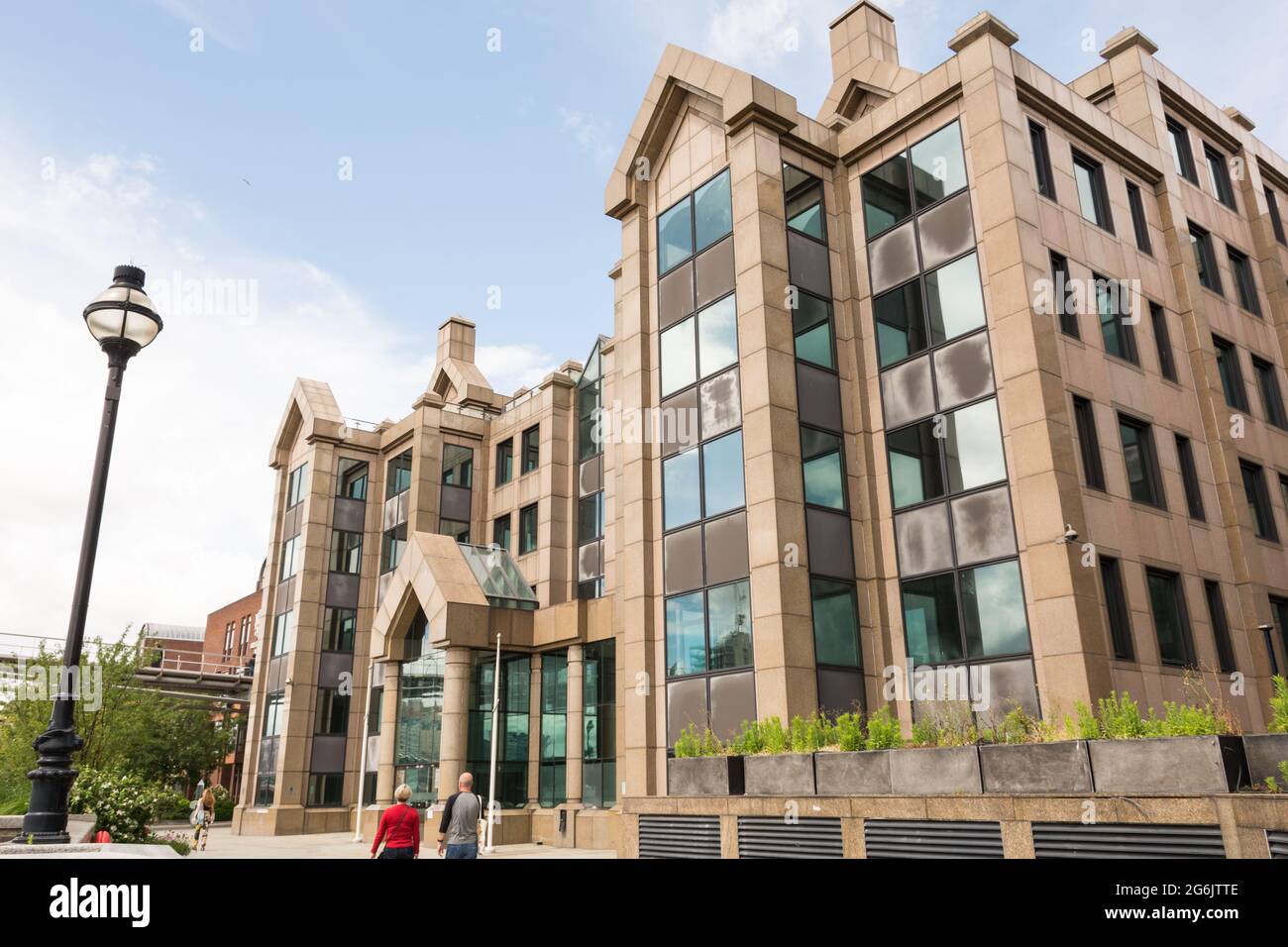 Swiss Bank House, High Timber Street, Londra, EC4, Regno Unito Foto Stock