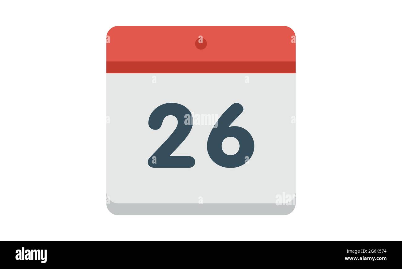 Icona del calendario per il Web e i dispositivi mobili. Segno vettore. Pulsante. Anno simbolo. Elemento design.calendar icona semplice.icona isolata del calendario Illustrazione Vettoriale