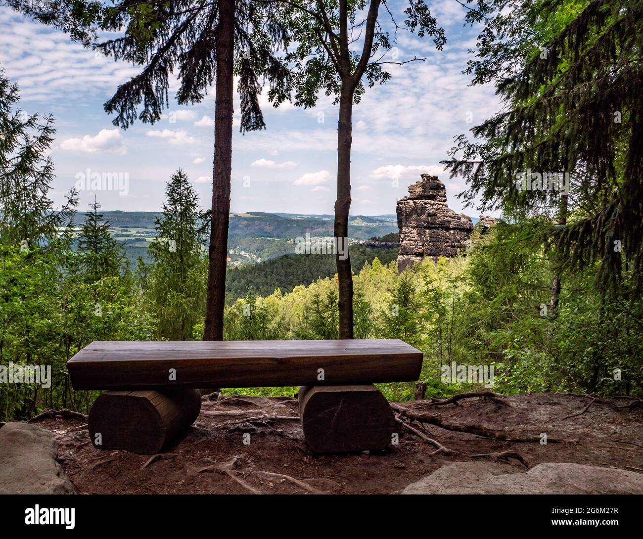 Vacanze in Sassonia Svizzera germania Foto Stock