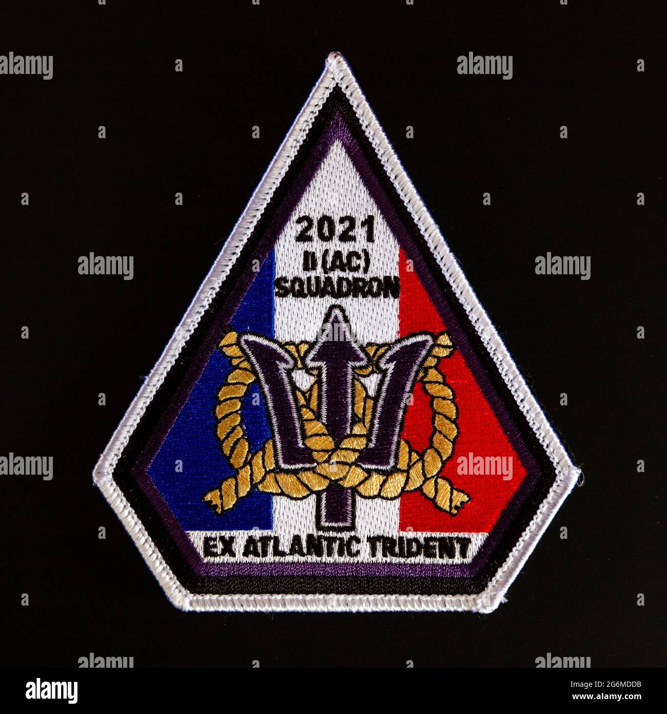 Royal Air Force 2021 esercizio Atlantic Trident patch Foto Stock