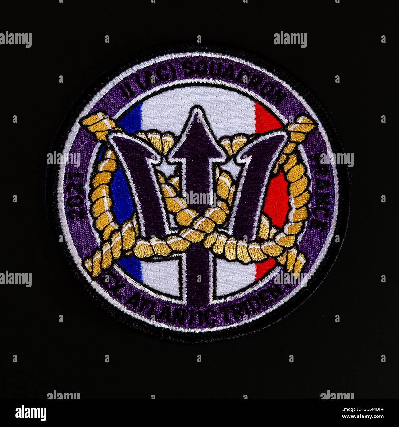 Royal Air Force 2021 esercizio Atlantic Trident patch Foto Stock