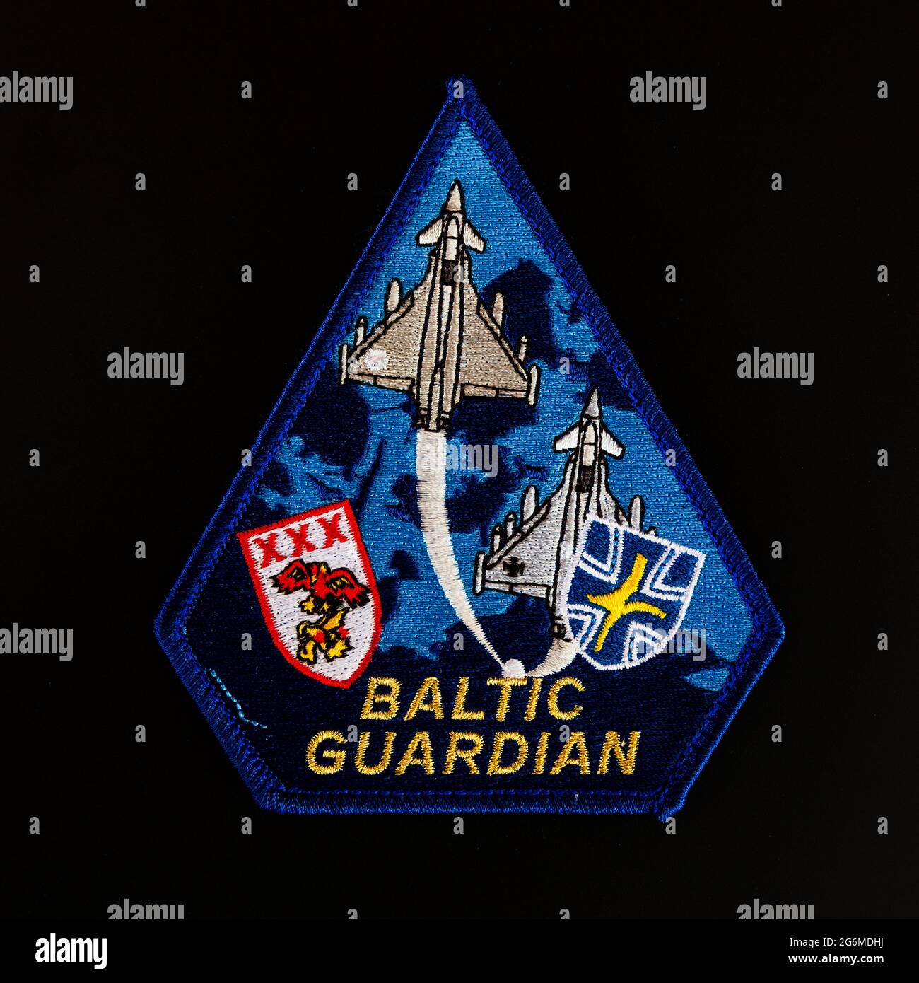 Royal Air Force 29 Squadron ex Baltic Guardian Patch Foto Stock
