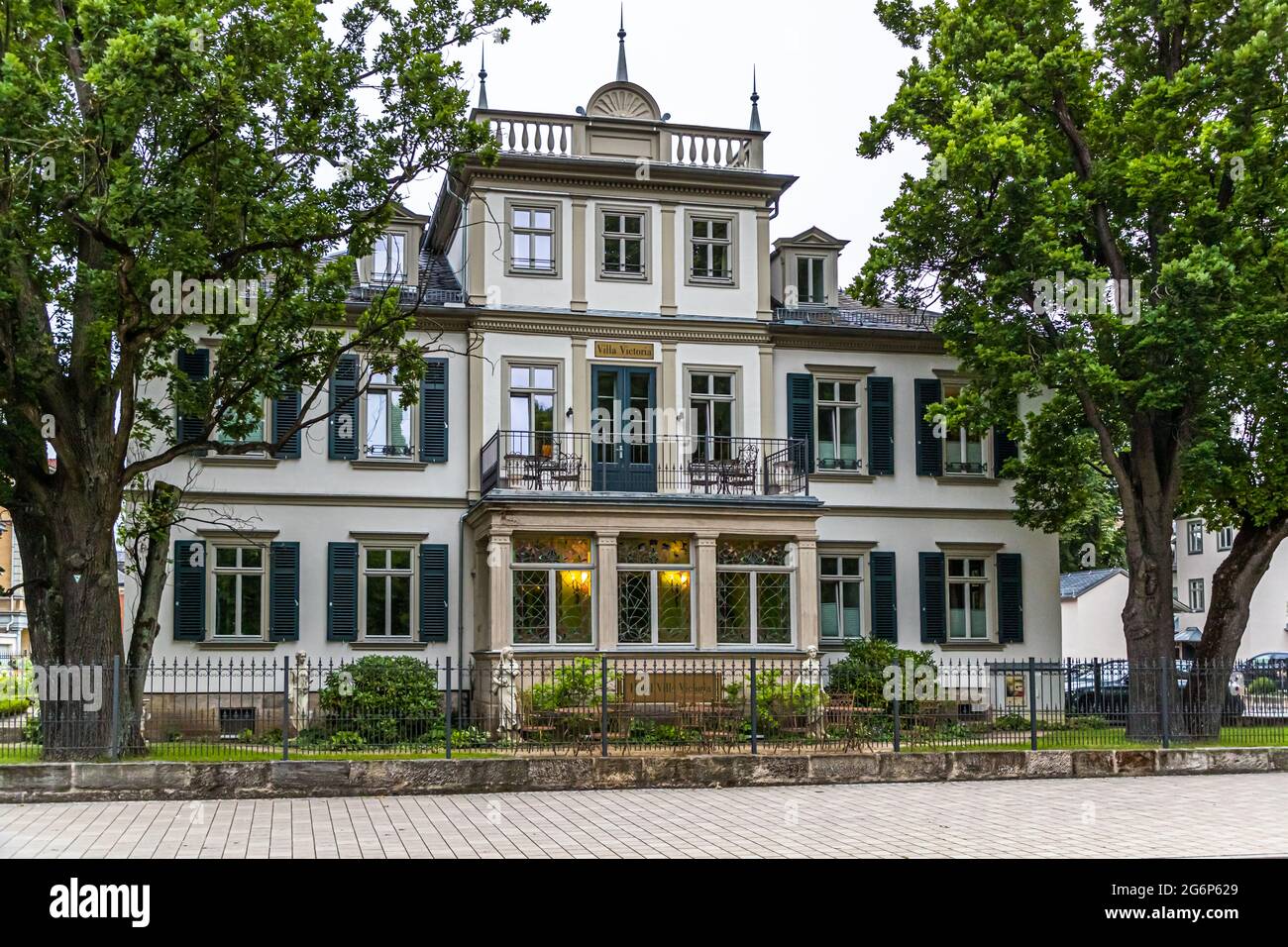 Hotel Villa Victoria a Coburg, Germania Foto Stock