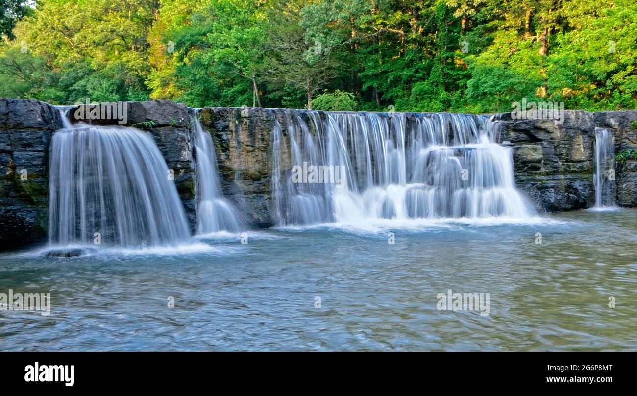 Diga naturale Foto Stock