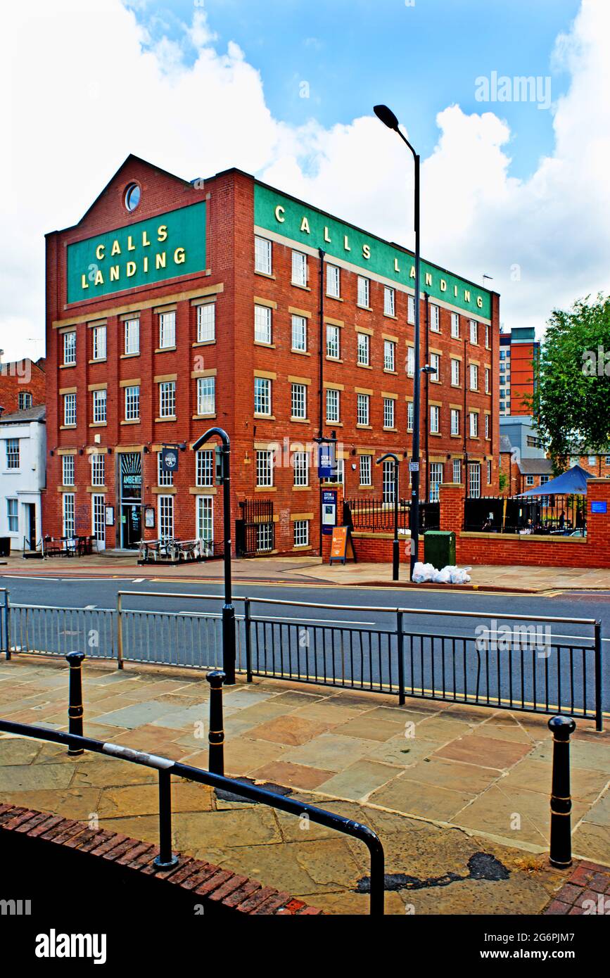 Chiama Landing, Stew and Oyster, Leeds, Inghilterra Foto Stock