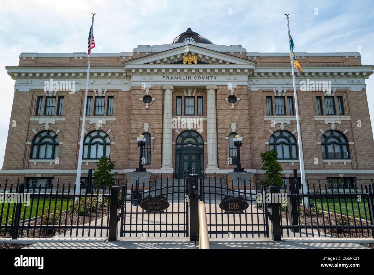 Il tribunale della contea di Franklin a Pasco, Washington, Stati Uniti Foto Stock