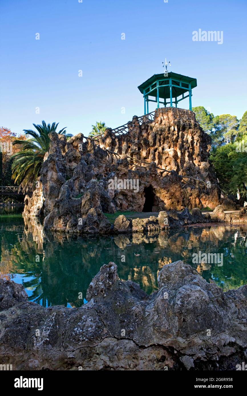 Palau del Parc de Samà, Tarragona, Spagna Foto Stock
