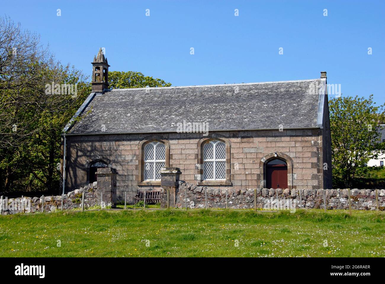 Chiesa parrocchiale, Iona, Scozia Foto Stock