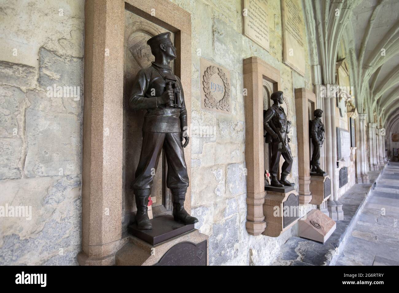 L'Abbazia di Westminster, Londra, Regno Unito Foto Stock
