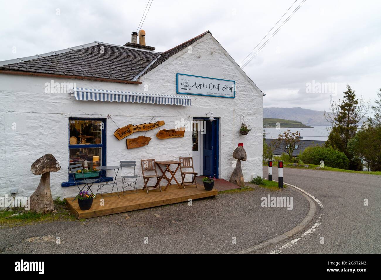 Port Appin, Scozia Foto Stock