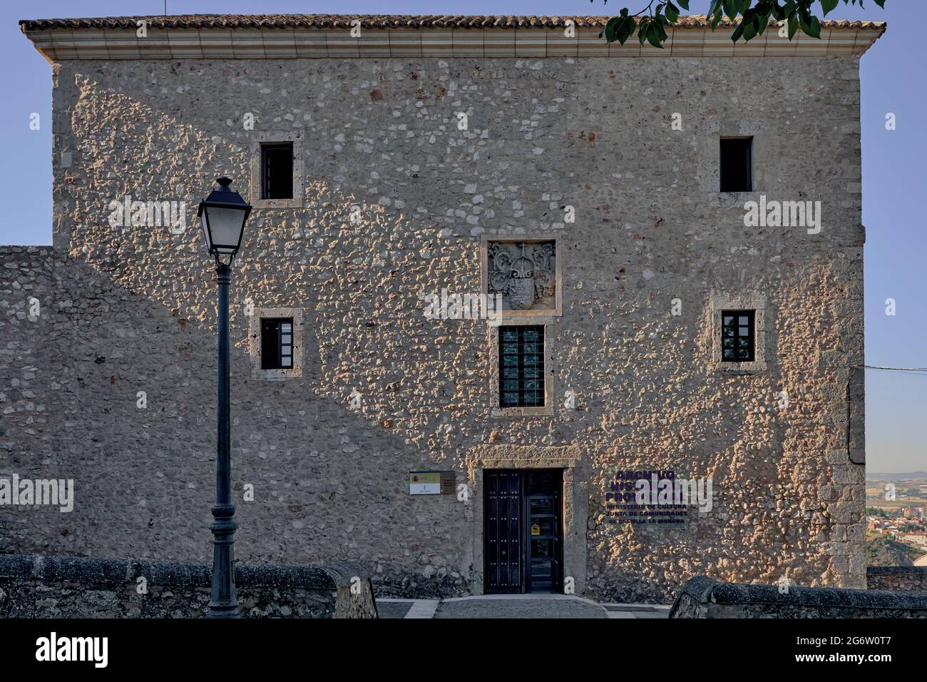 Archivio storico Provinciale, un centro che conserva la documentazione dal Medioevo ai giorni nostri della provincia di Cuenca, Spagna, Europa Foto Stock