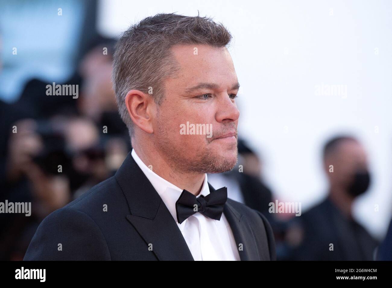 Matt Damon partecipa alla prima Stillwater come parte del 74a Festival Internazionale del Cinema di Cannes, in Francia, il 08 luglio 2021. Foto di Aurore Marechal/ABACAPRESS.COM Foto Stock
