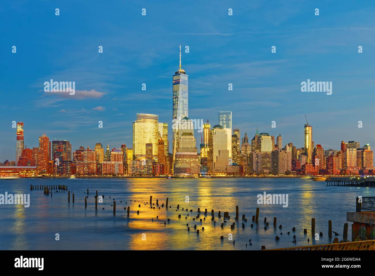 Freedom Tower, New York City Foto Stock