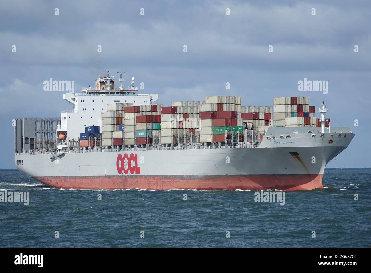 OOCL Europe Foto Stock