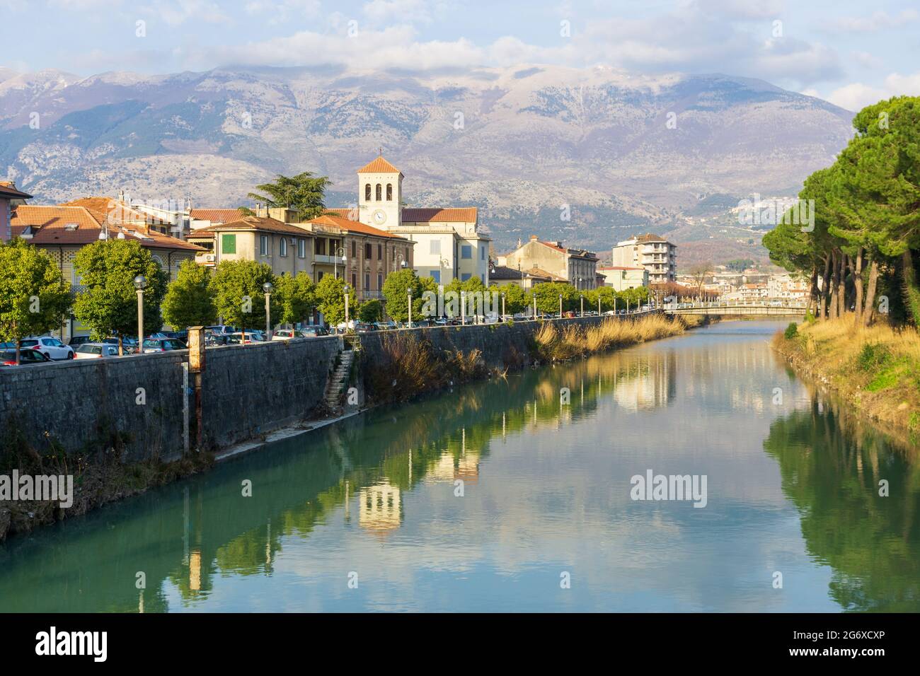 Sora è un comune del Lazio, in provincia di Frosinone, a circa 120 km (74 miglia) da Roma Foto Stock