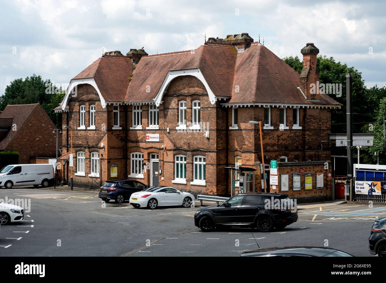 Stazione ferroviaria di Shenstone, Staffordshire, Inghilterra, Regno Unito Foto Stock