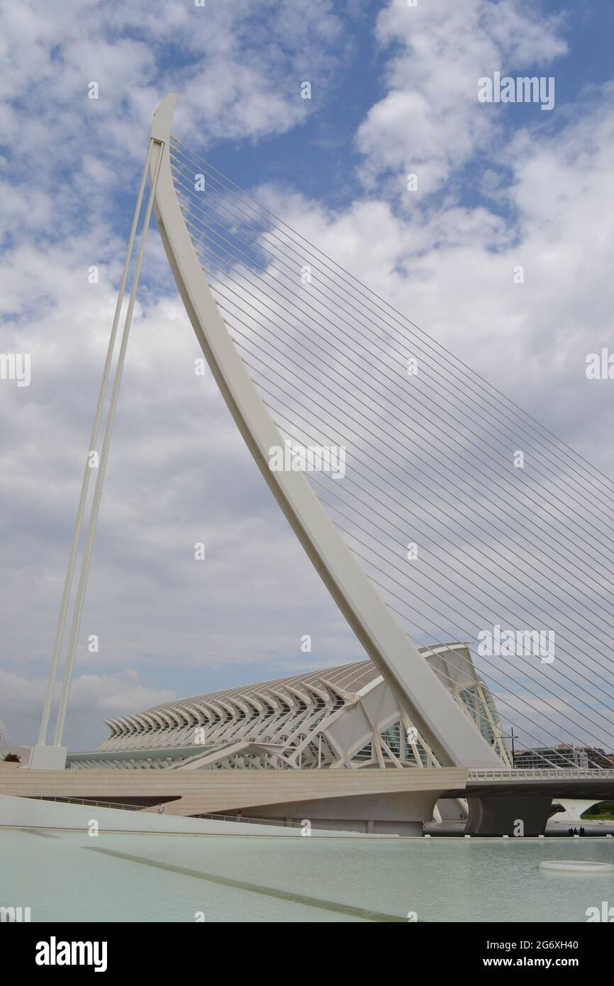 La Città delle Arti e delle Scienze Foto Stock