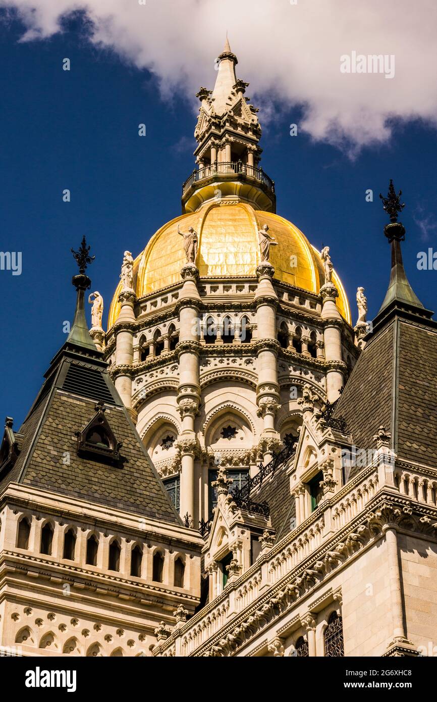 Connecticut State Capitol   Hartford, Connecticut, Stati Uniti d'America Foto Stock