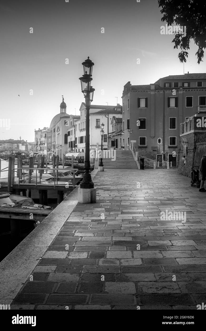 Venezia vuota nel 2021 Foto Stock