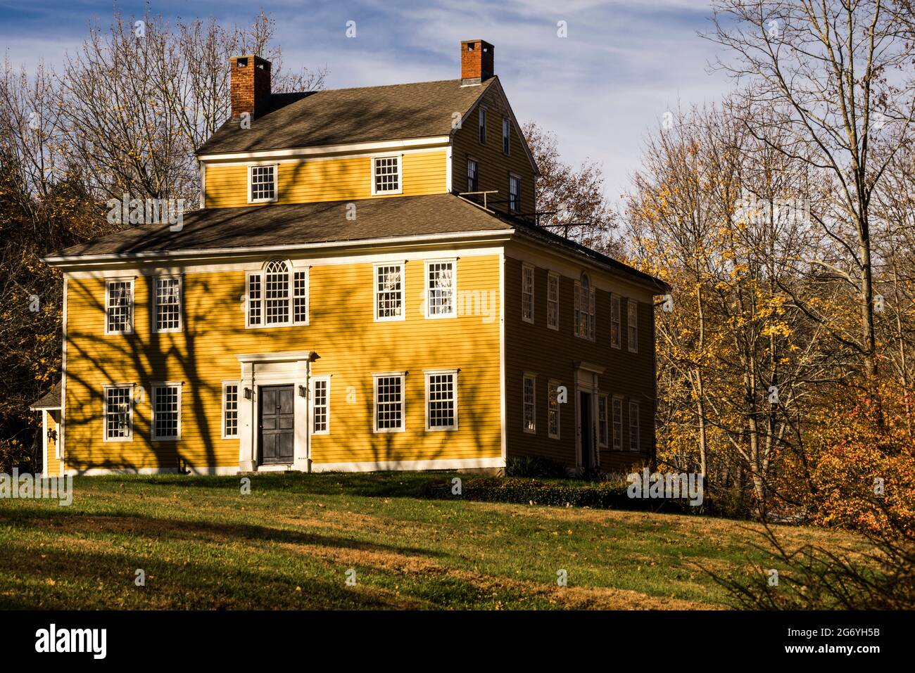 Benjamin Bosworth House   Eastford, Connecticut, Stati Uniti d'America Foto Stock