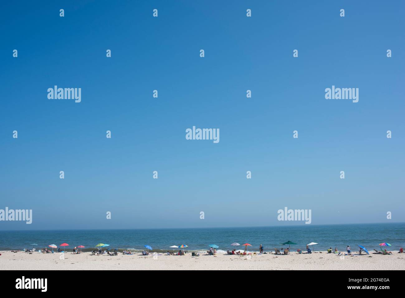 Spiaggia di Gibson. Bridgehampton, New York, Stati Uniti Foto Stock