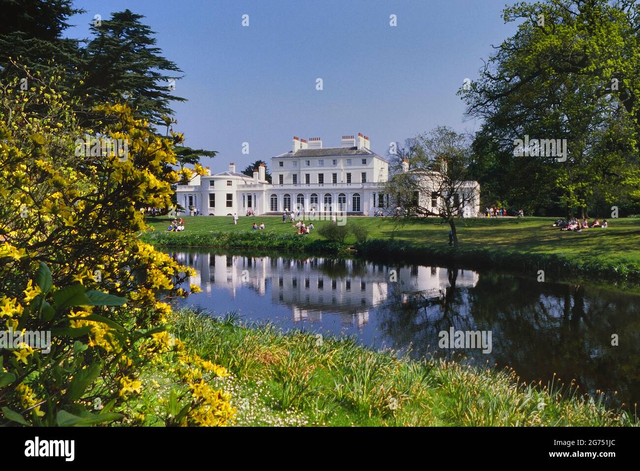 Frogmore House e giardini. Home Park. Il Castello di Windsor. Berkshire. Inghilterra Foto Stock