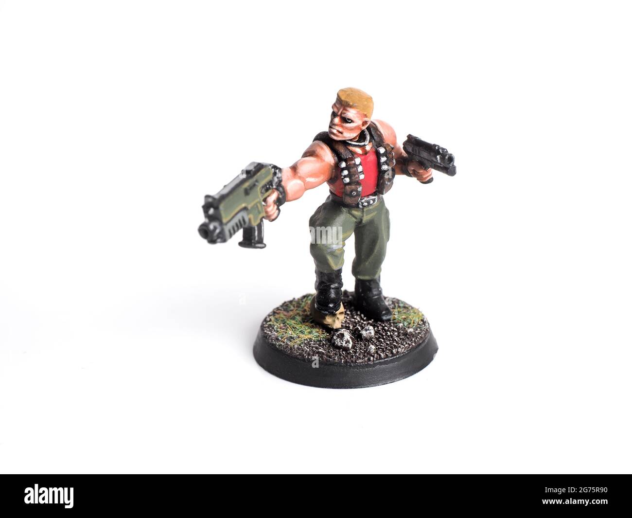 Warhammer 40k guardie imperiali figure, figurine, wargame Foto Stock