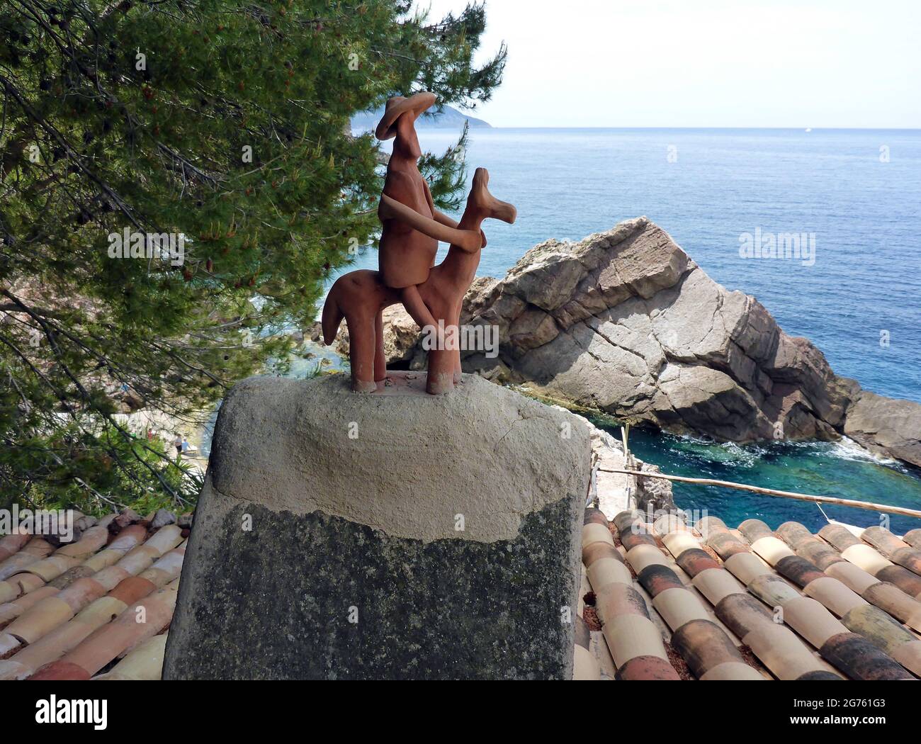 S'Estaca, Maiorca, Isole Baleari Foto Stock