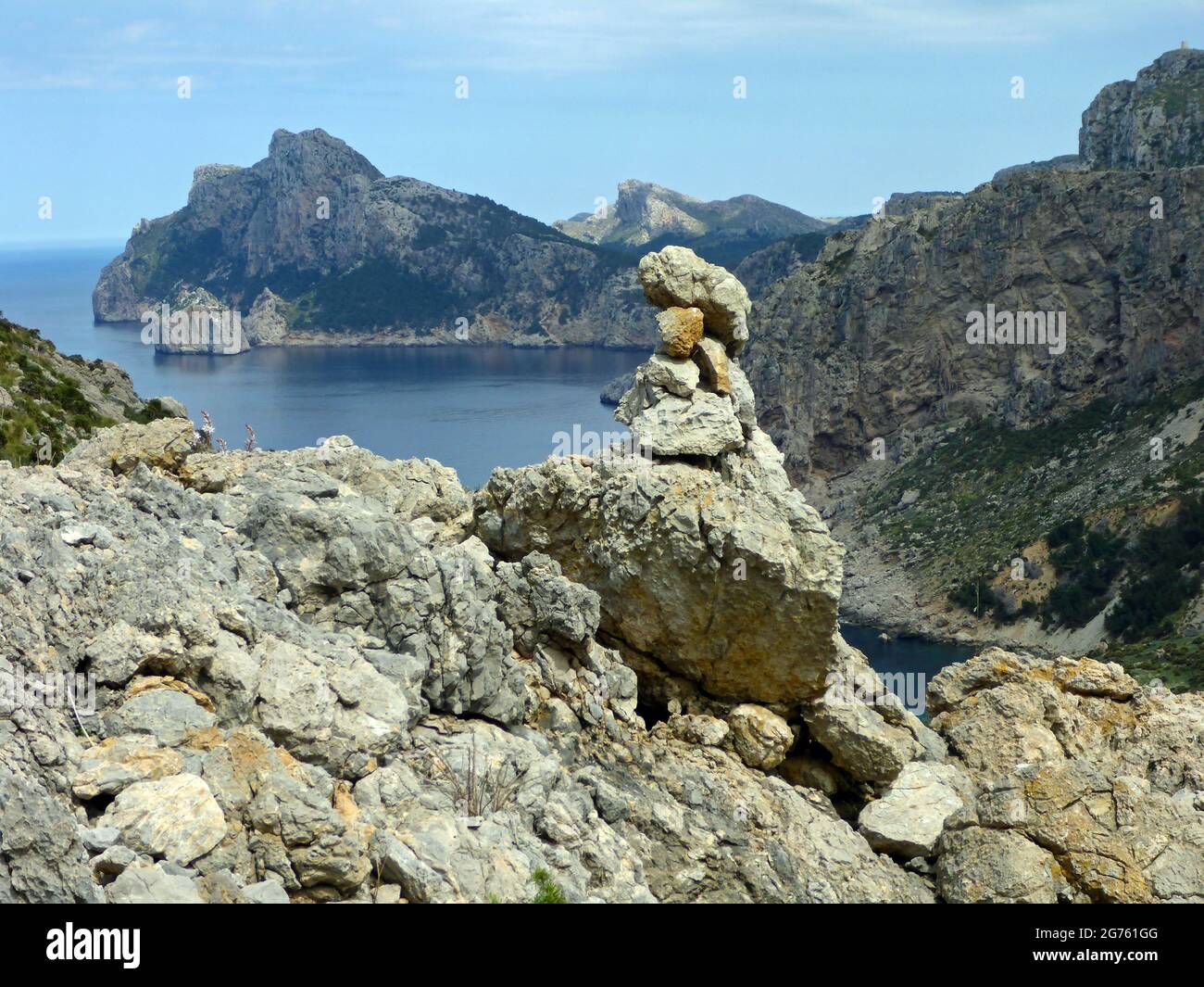 Cala Bóquer, Maiorca, Isole Baleari Foto Stock