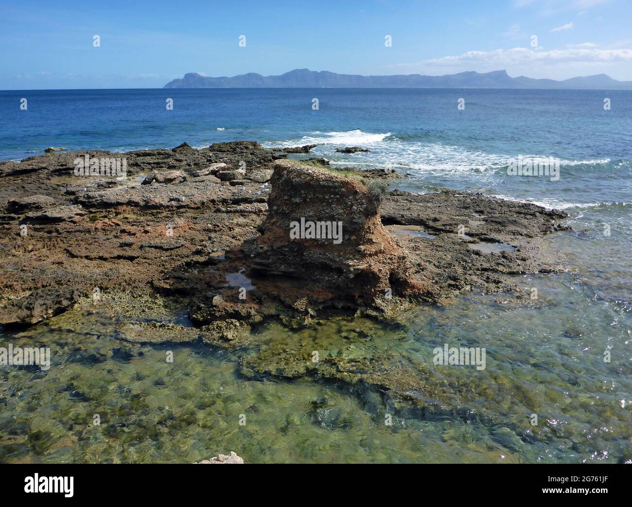 Es Faralló, Maiorca, Isole Baleari Foto Stock